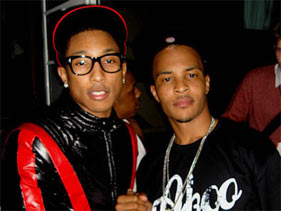 T.I. and Pharrell Williams 