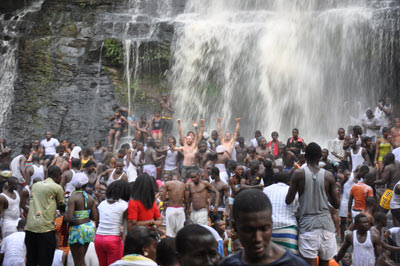 Kintampo waterfall
