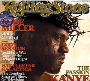 He further mocked Jesus crucifixion on the rolling stone's magazine