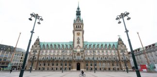 Angela Merkel and the prime ministers are discussing how to proceed after April 19