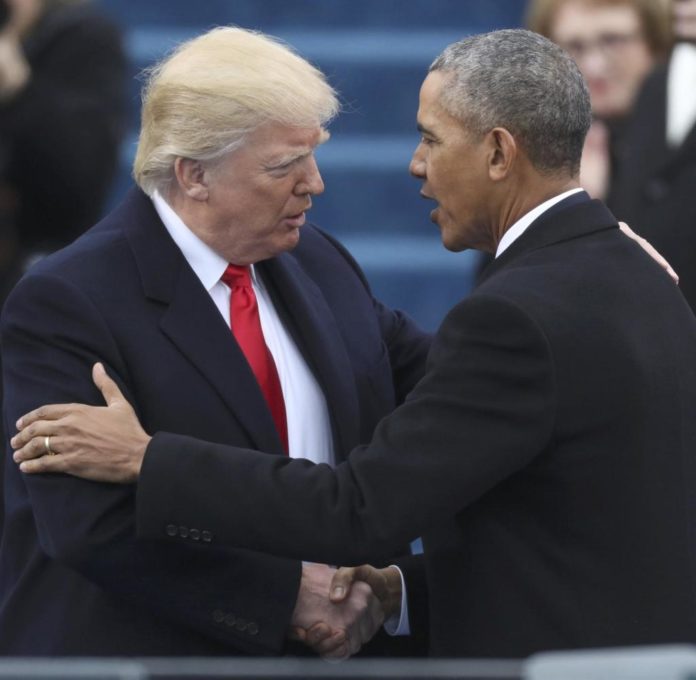 Former President Barack Obama delivered an unbelievable and intense account of his successor