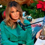 Melania Trump broke the stated mask policy at Children's National Hospital when she took off her mask to read a holiday book to the children at the hospital -